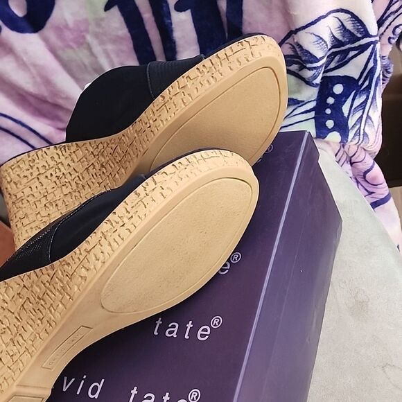 Women's David Tate wedge sandles size 9 NWOT - Picture 5 of 7